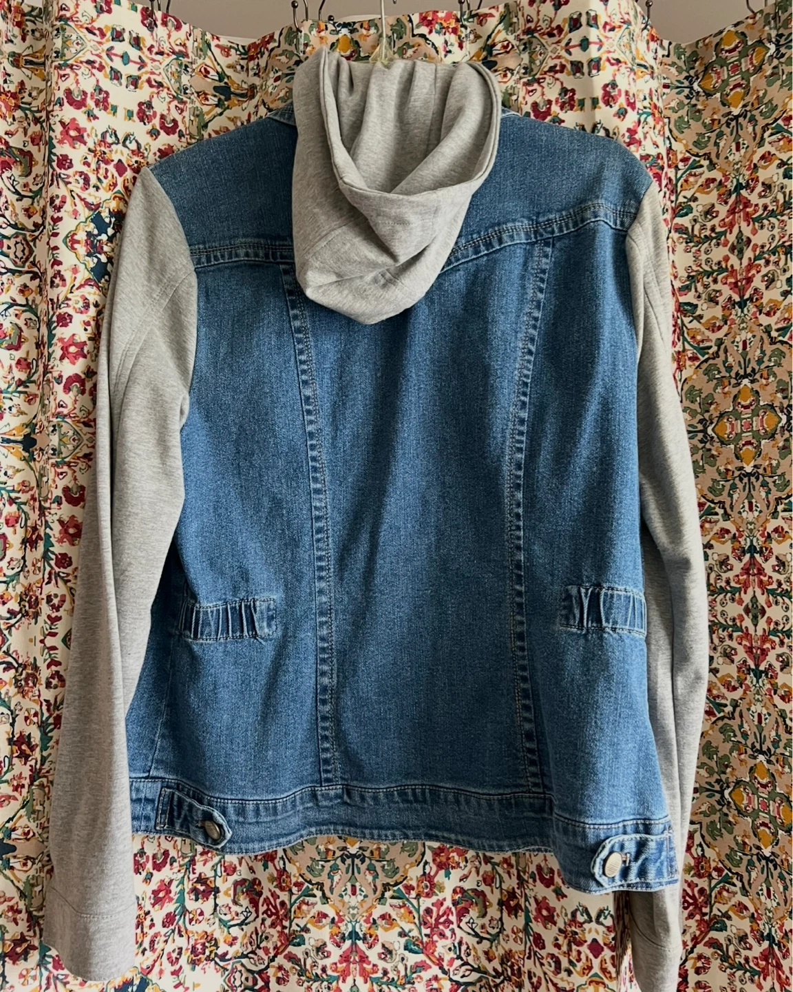 OSO Casuals Mixed Media Denim Jacket - photo 2