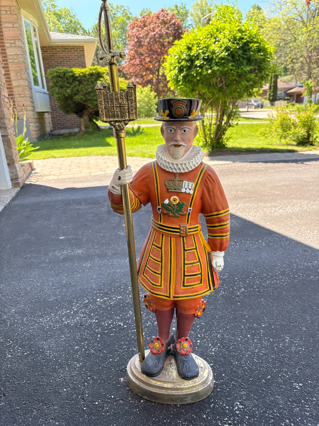 Vintage Guardsman Fireplace Tool Set