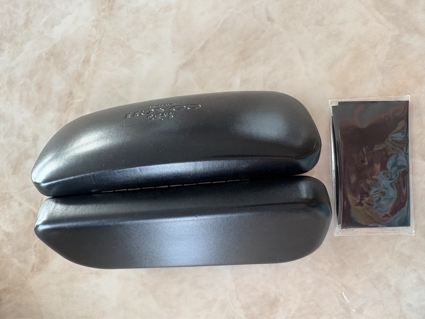 Coach Eyeglass Case with Cleaning Cloth - photo 3