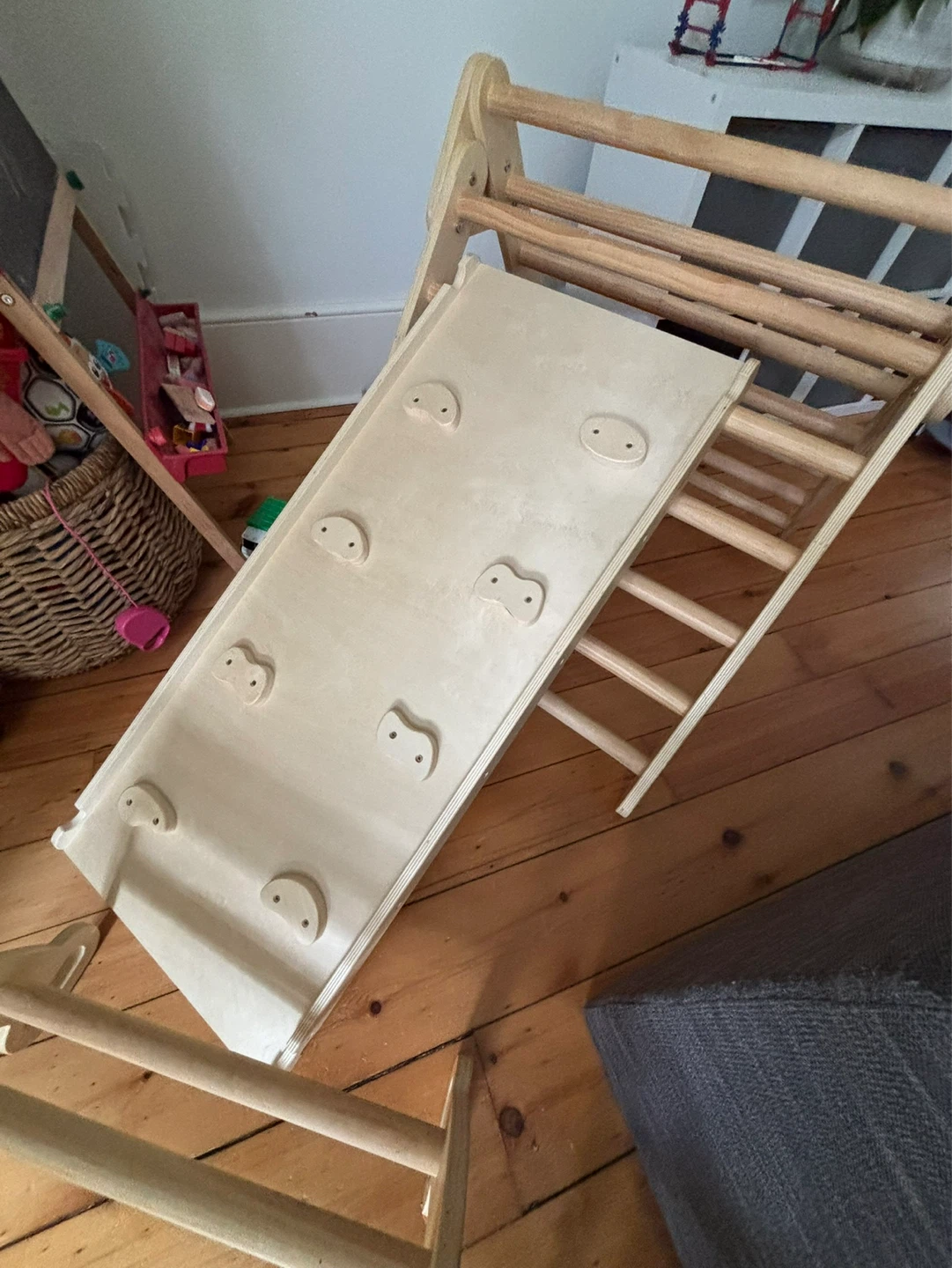 Pikler Triangle Climbing Toy Set - photo 2