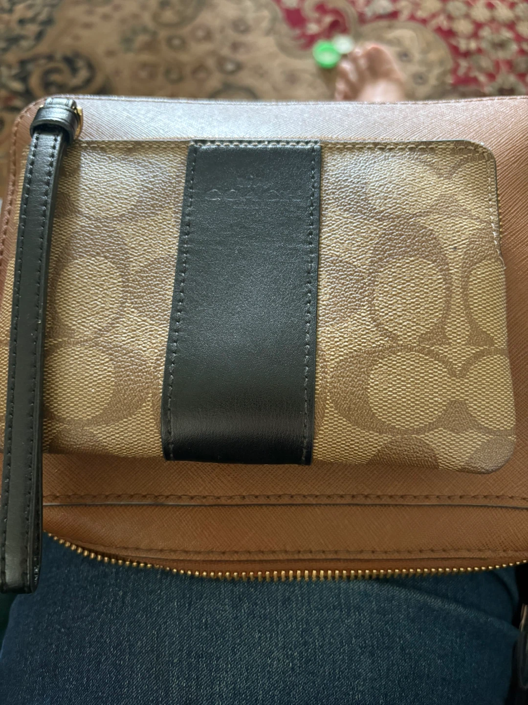Coach Signature Wristlet Pouch - photo 4