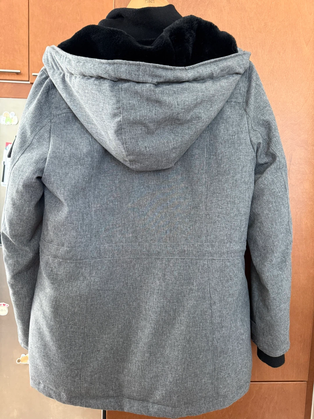 GARAGE Grey Parka Jacket S/P - photo 3