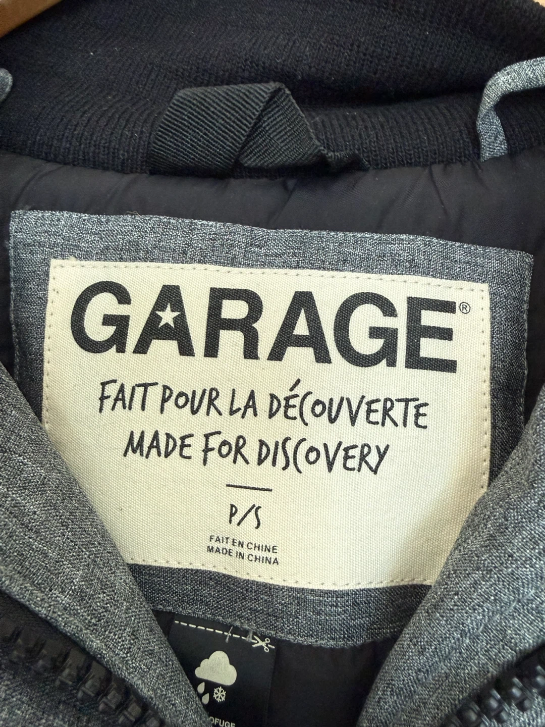 GARAGE Grey Parka Jacket S/P - photo 2