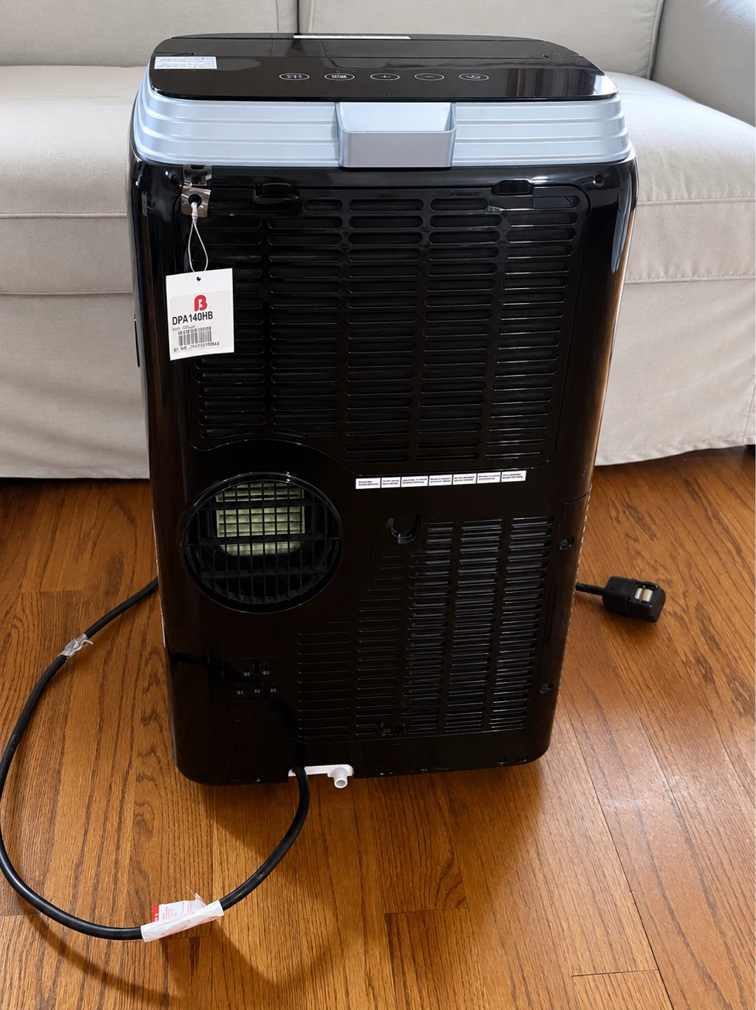 Danby Like New Black Air Conditioner For Sale! - photo 3