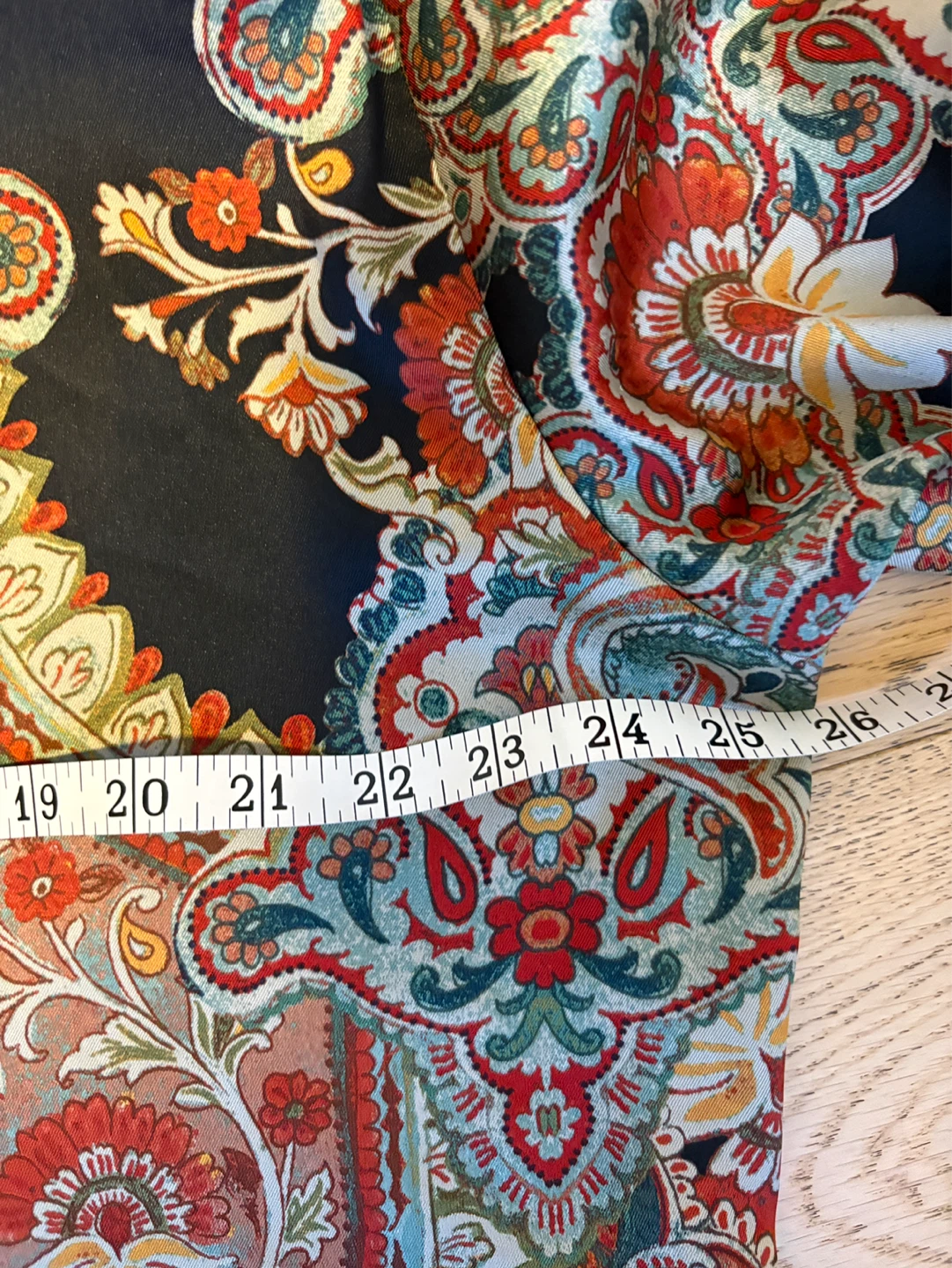 Paisley Print Button-Up Shirt XXL - photo 2