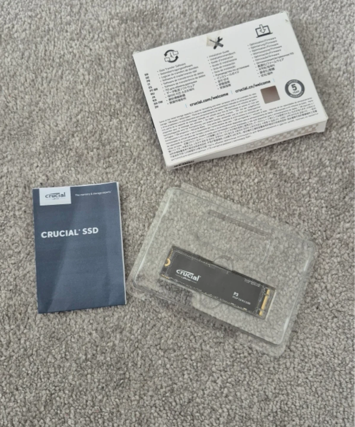 Crucial P3 PCIe 3.0 NVMe M.2 SSD - photo 3