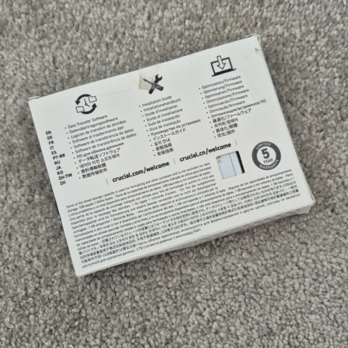 Crucial P3 PCIe 3.0 NVMe M.2 SSD - photo 2