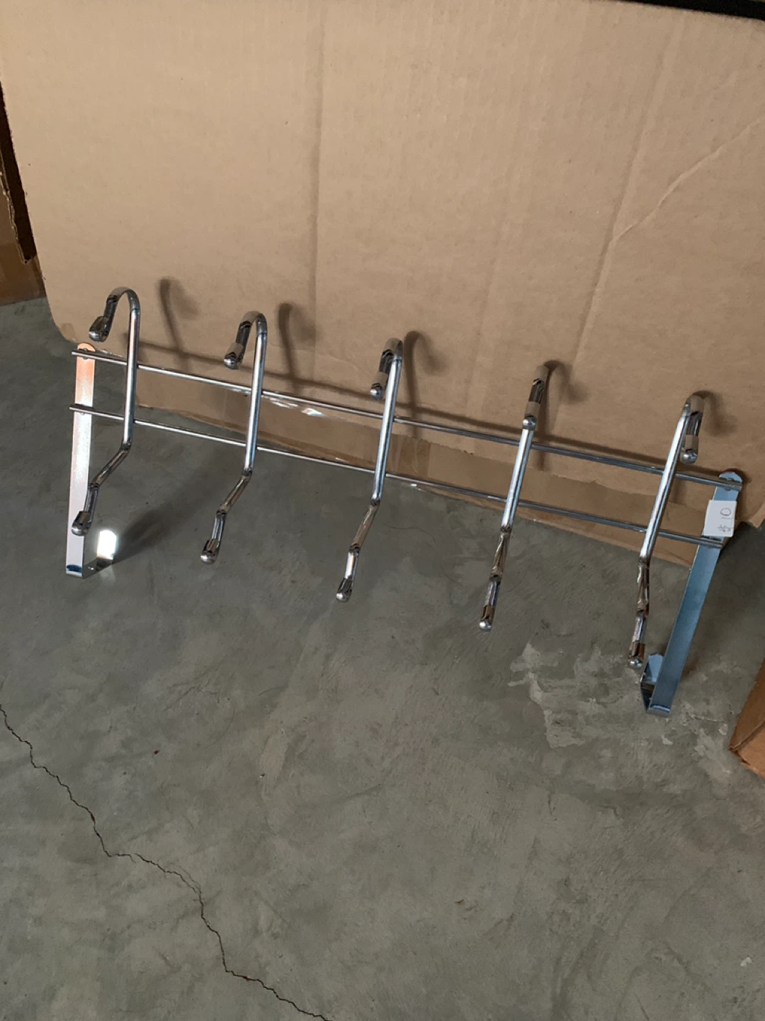 Over-the-door hook rack