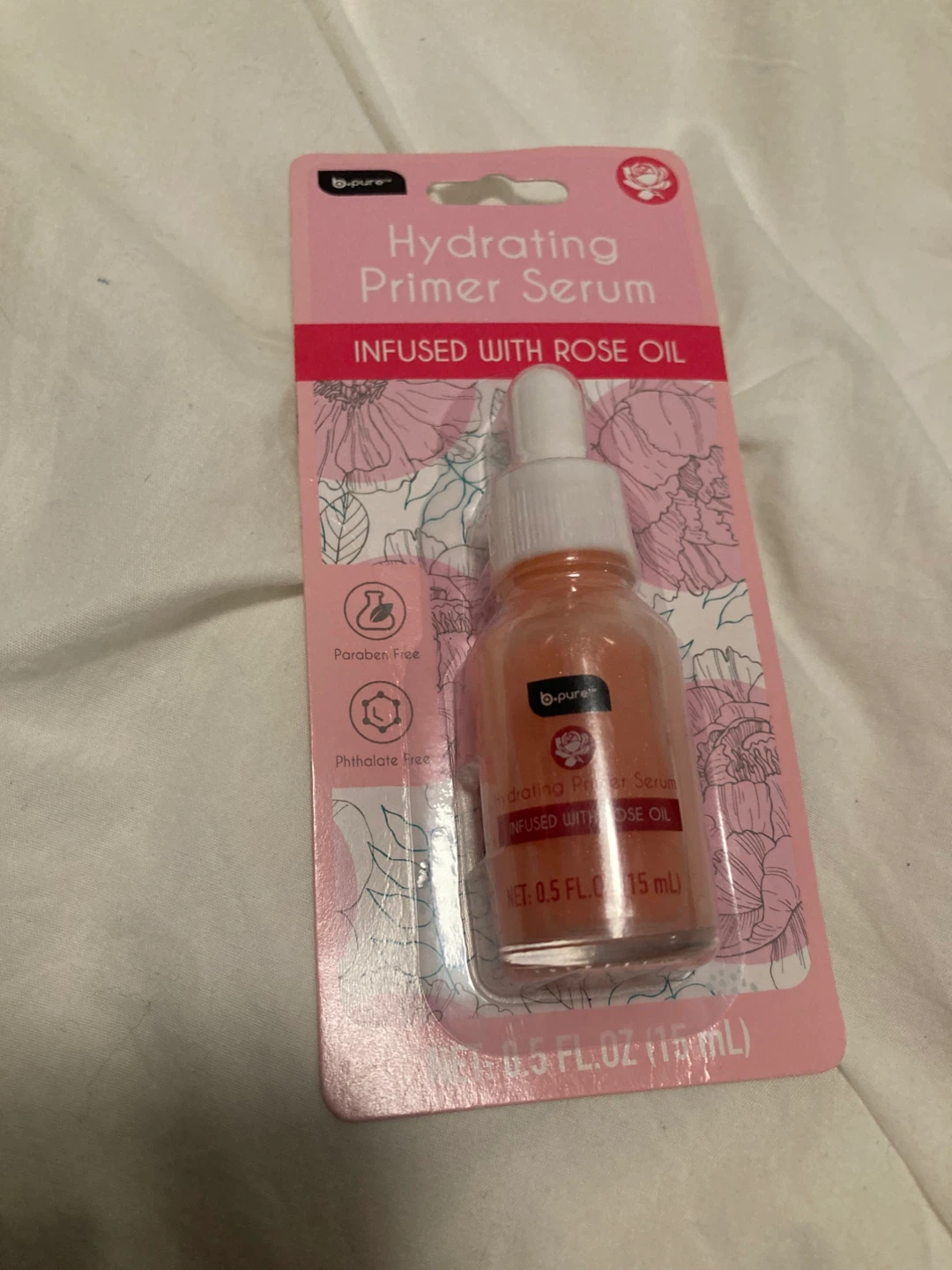 B-Pure Hydrating Primer Serum Infused with Rose Oil