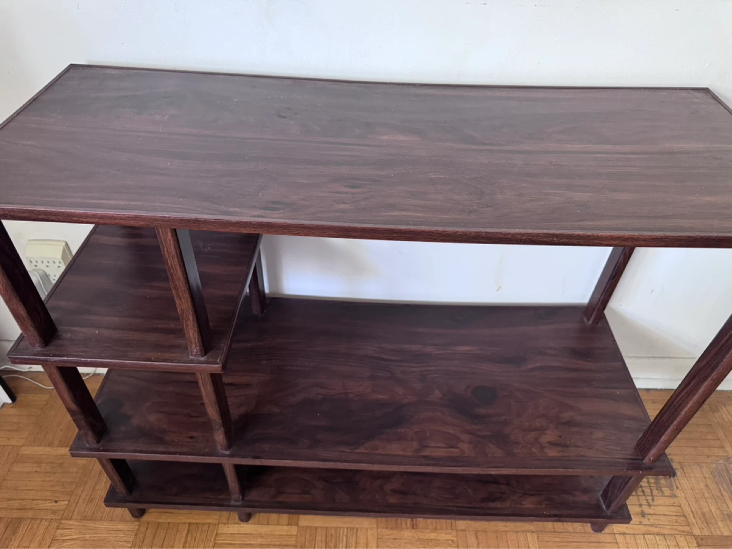 Dark Wood Display Shelf - photo 3