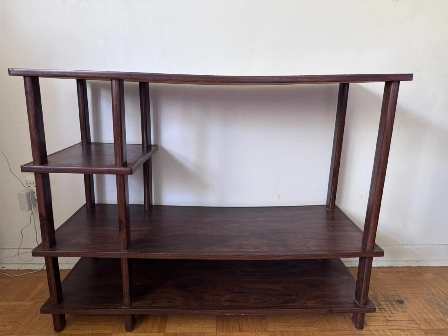 Dark Wood Display Shelf - photo 2