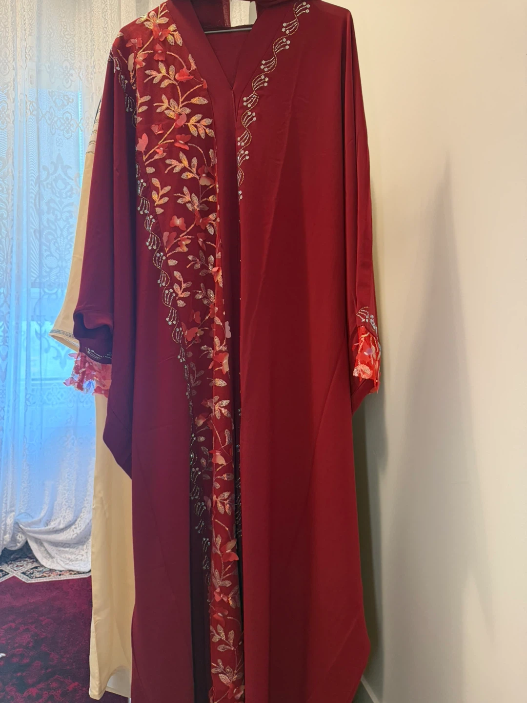 Women's Abaya Dress with Scarf - photo 5