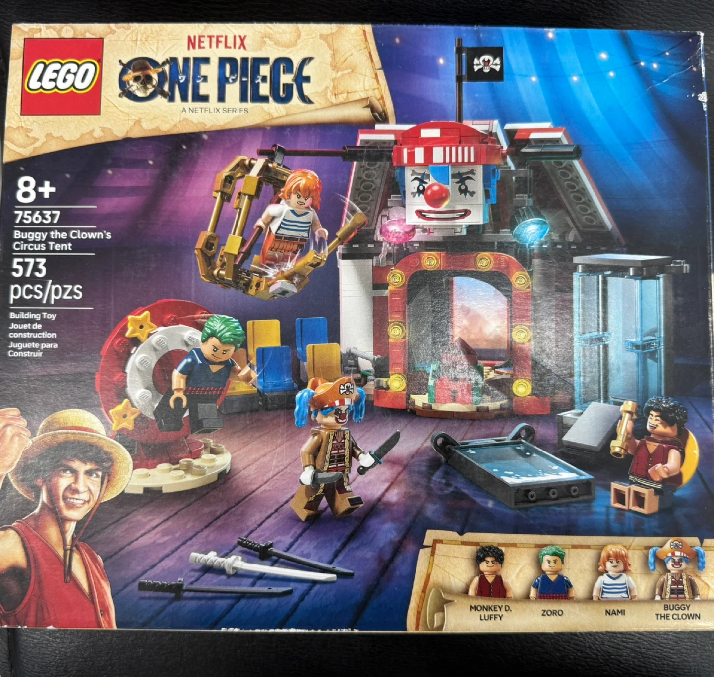 LEGO 75637 One Piece Buggy the Clown's Circus Tent Set