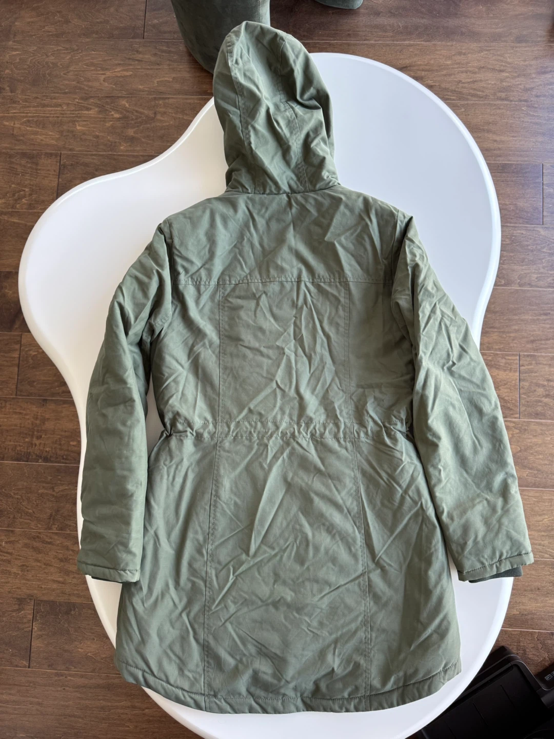 Tommy Hilfiger Green Quilted Lined Parka Jacket XS - photo 2