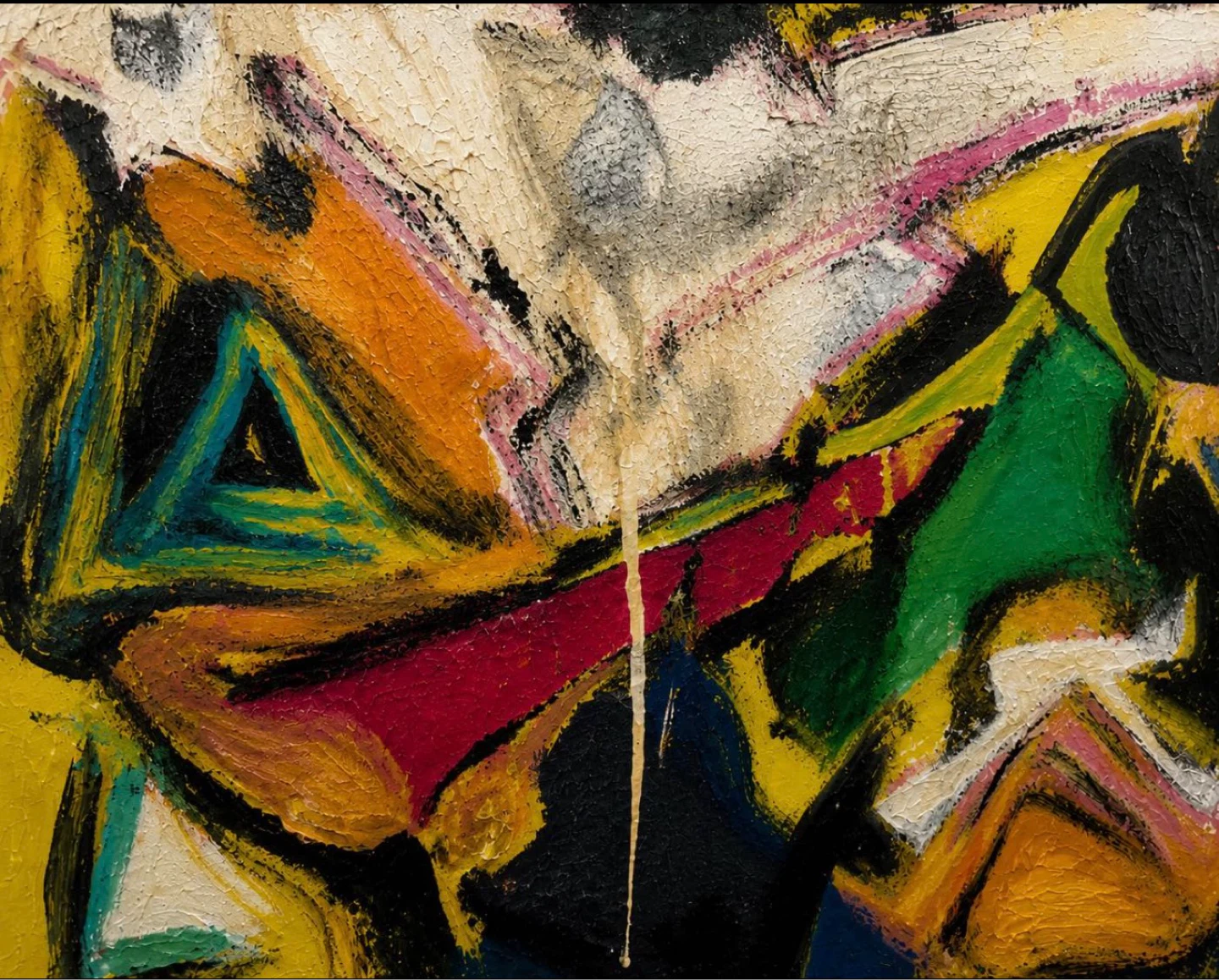 Retne "Loom" Abstract Expressionism Oil Painting - photo 3