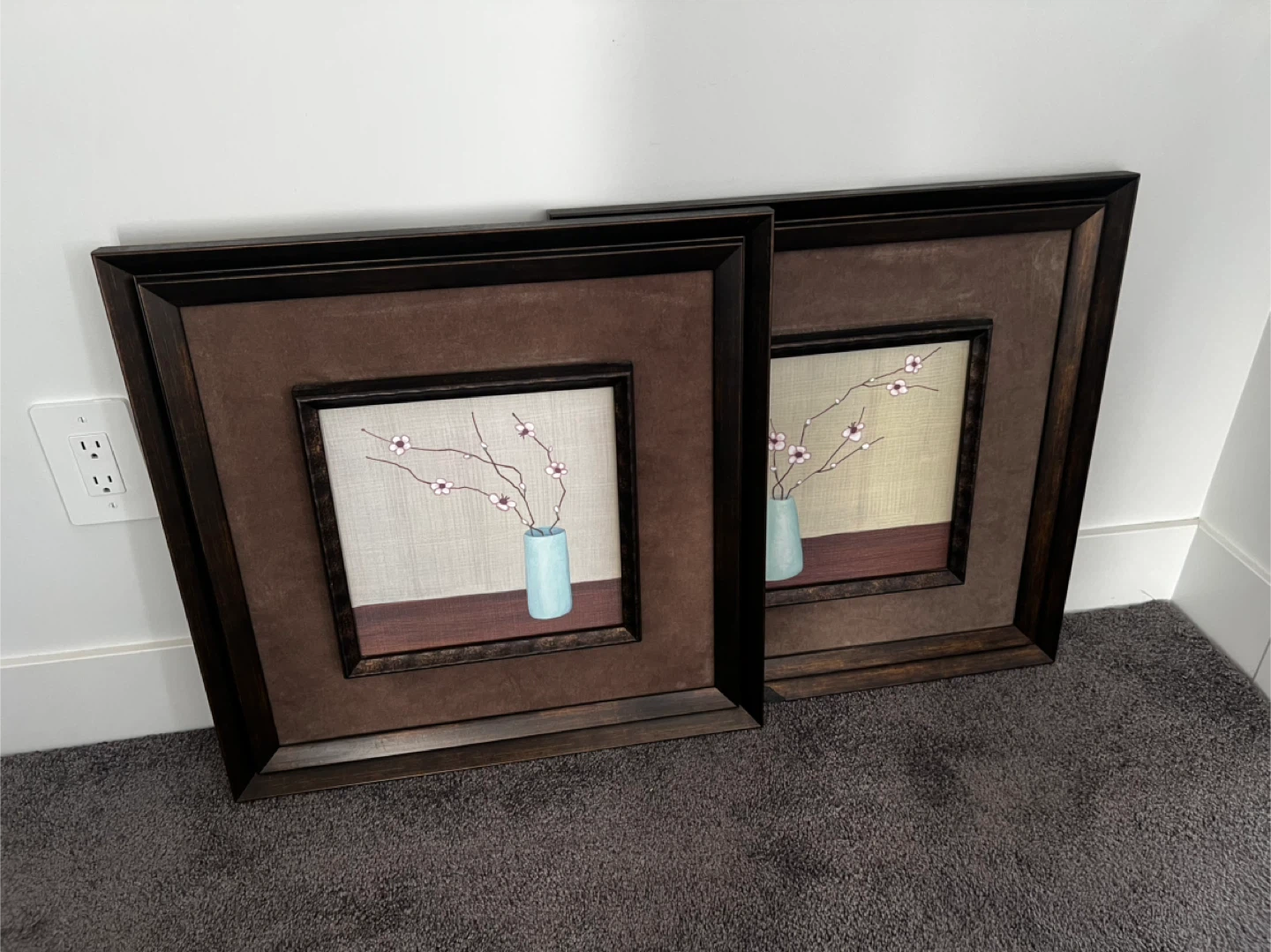 Set of 2 Framed Floral Wall Art - photo 4