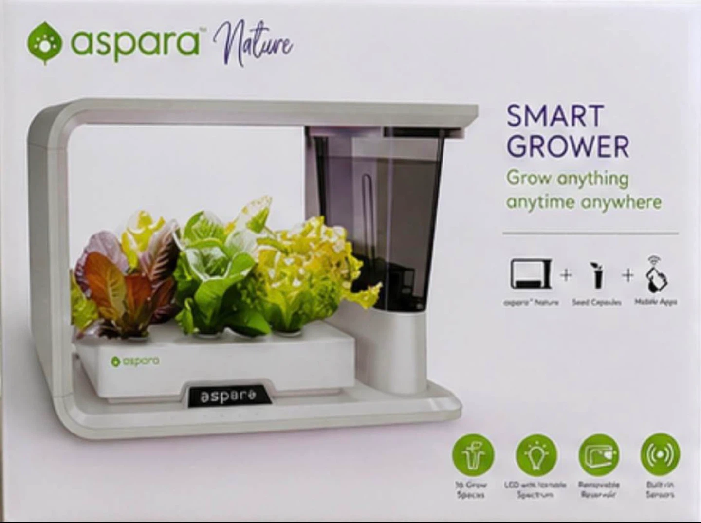 NEW SEALED Aspara Nature Smart Indoor Garden