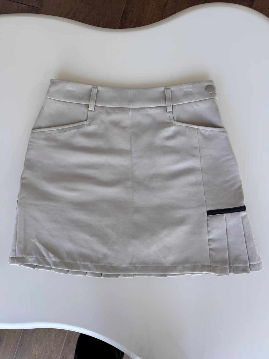 Pleated Golf Skirt with Liner - Size S - photo 2