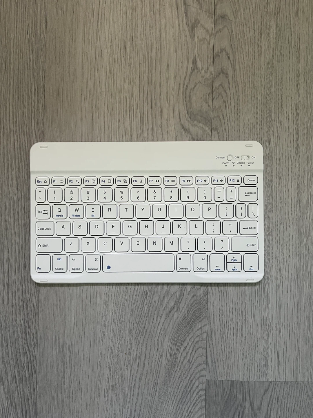 White Wireless Keyboard