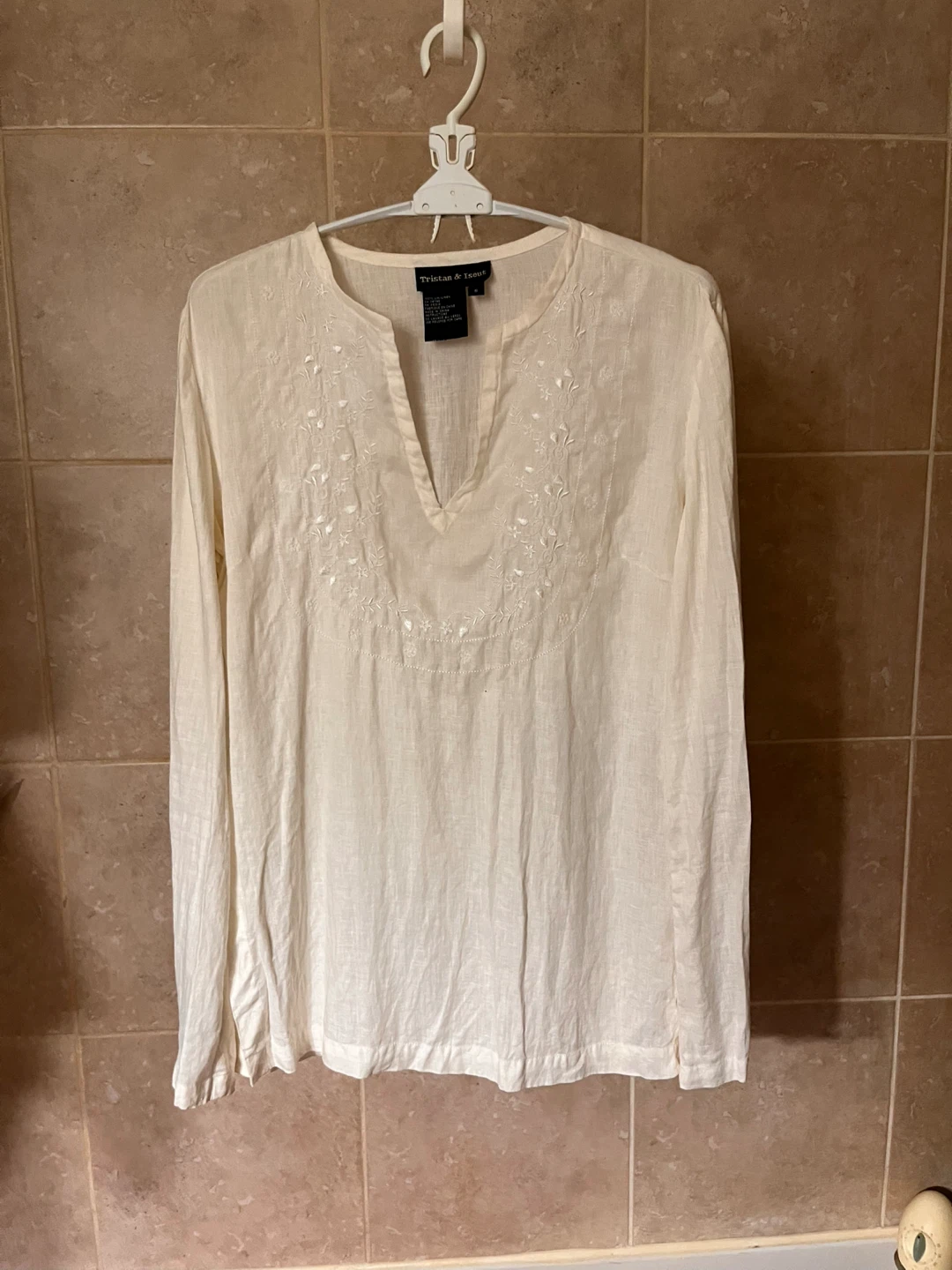 S size 100% Linen Top