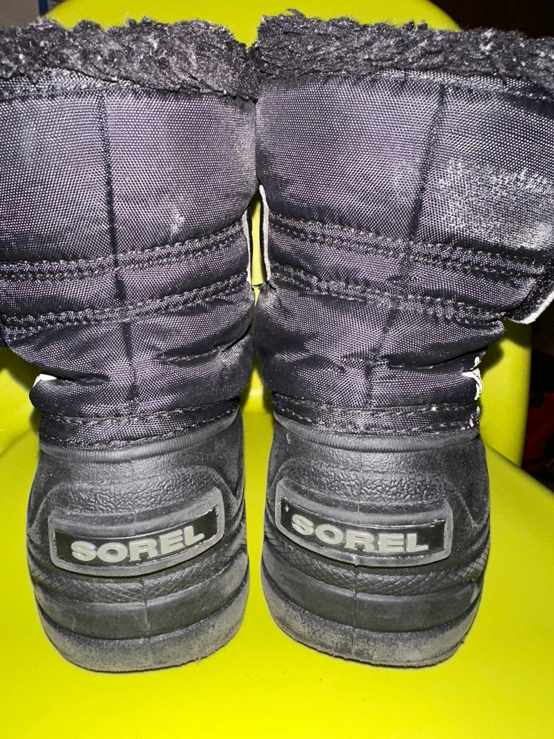 Sorel Black Winter Boots - Kids Size 10 - photo 3