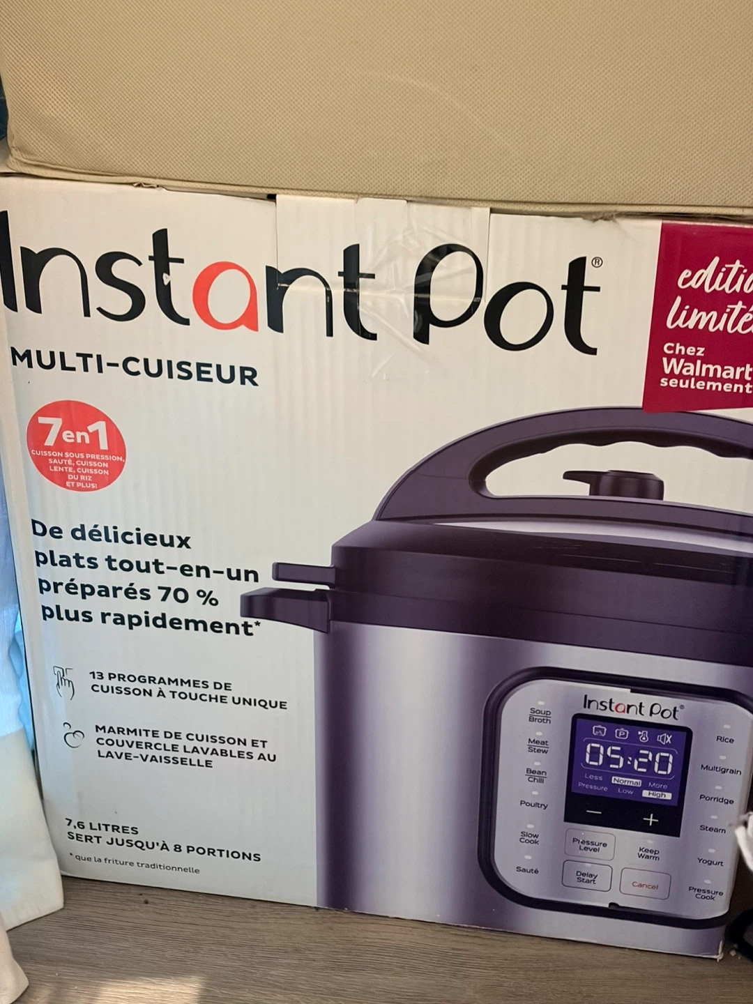 Instant Pot Multi-Cooker 7.6L
