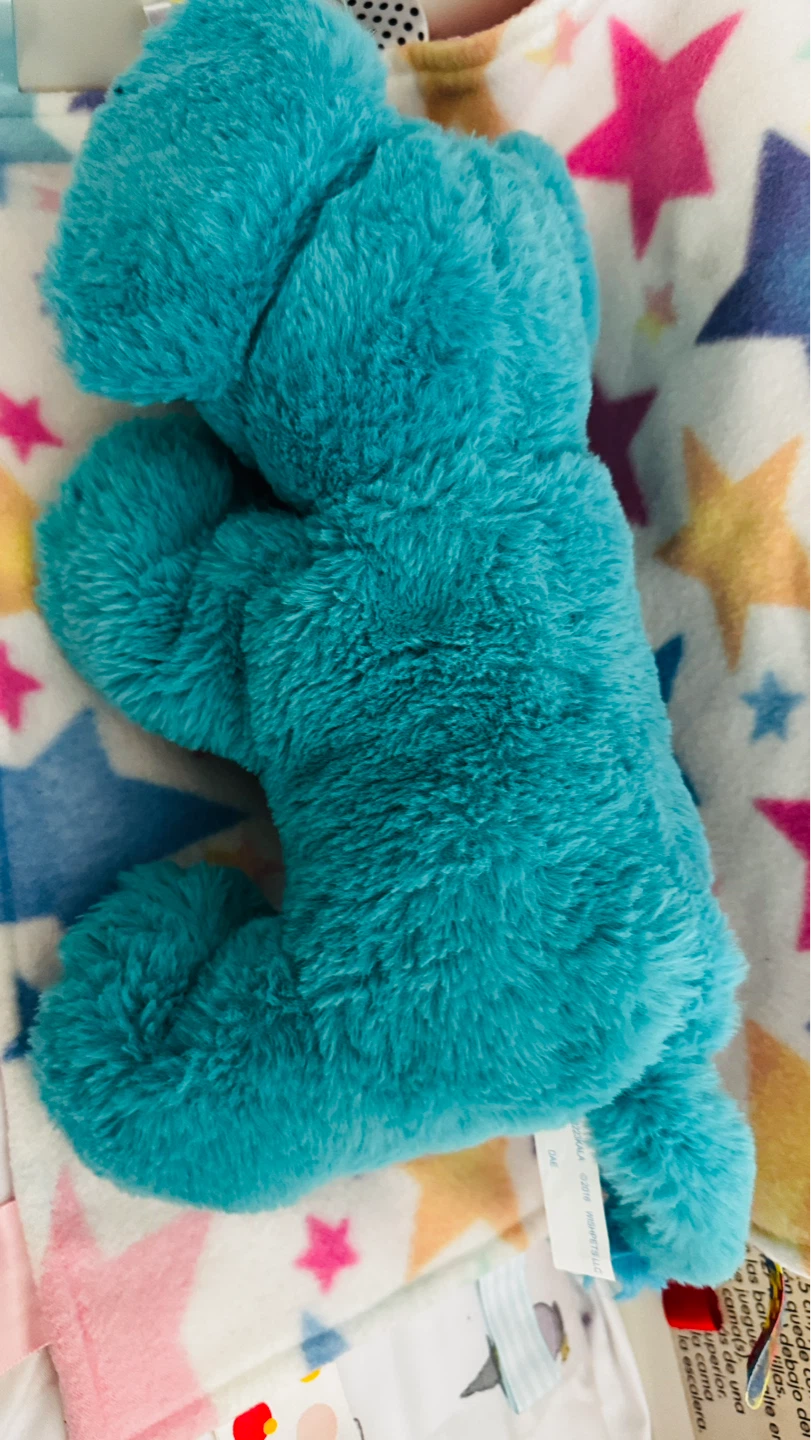 Kalahari Sports Blue Elephant Medium Stuffed Animal Plush Toy - photo 2