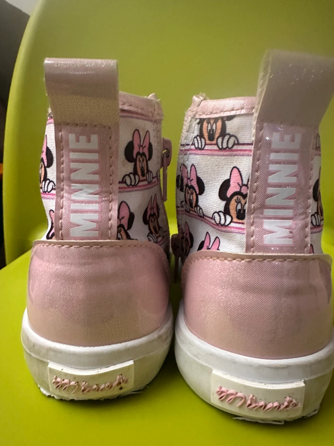 Toddler Girls' Minnie Mouse High-Top Sneakers size 10 - photo 5