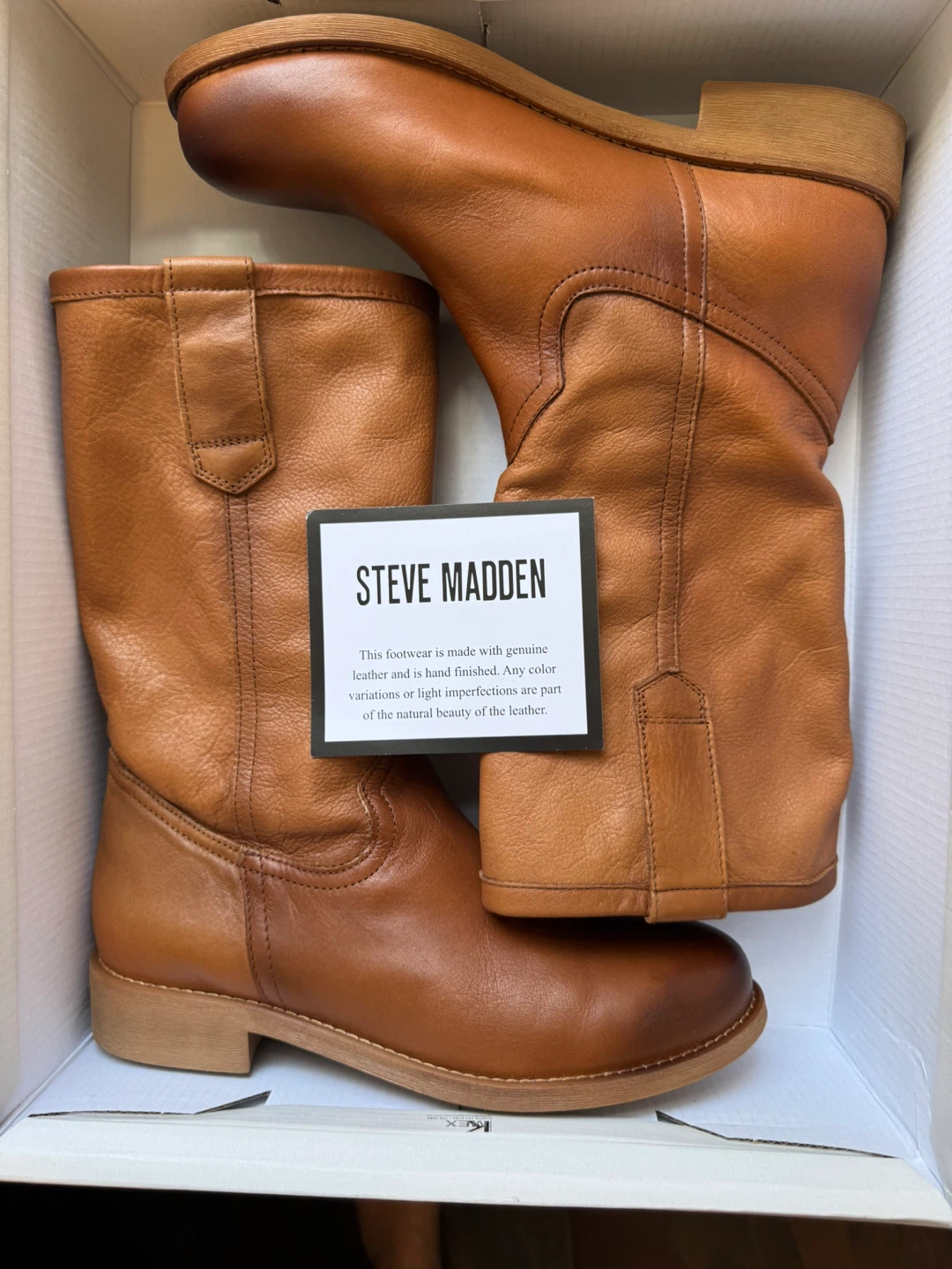 Steve Madden Women's Leather Boots Size 8