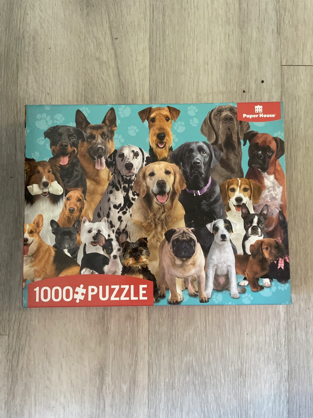 Paper House 1000 Piece Dog Puzzle