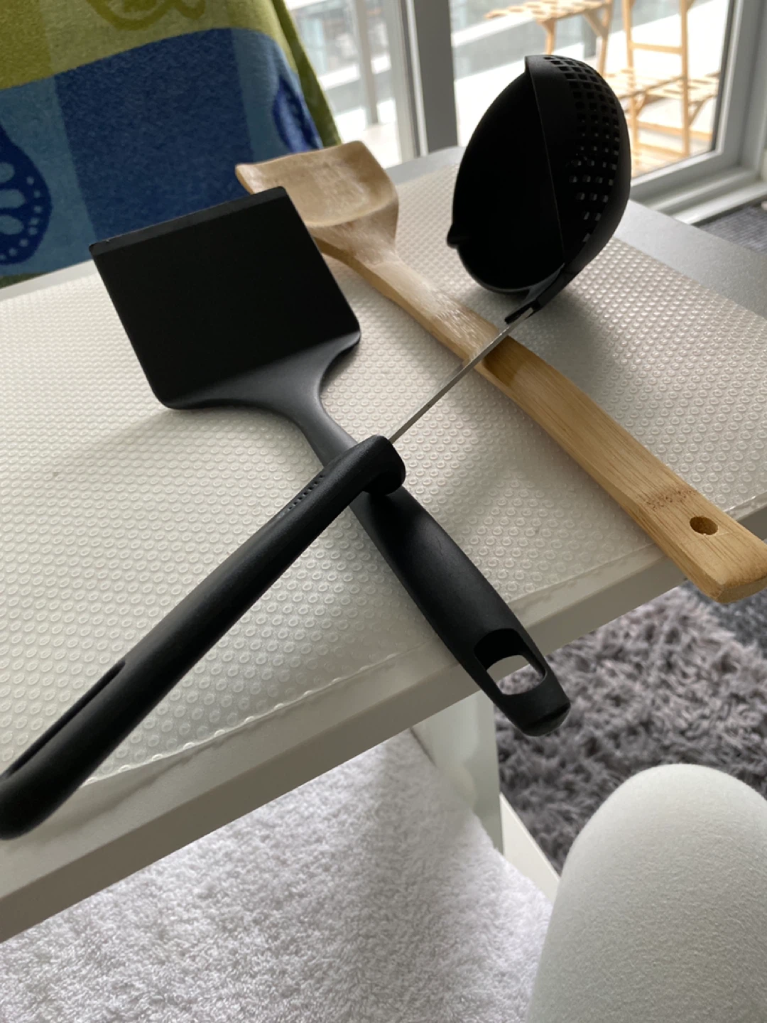 3-Piece Kitchen Utensil Set: Spatula, Ladle, & Spoon