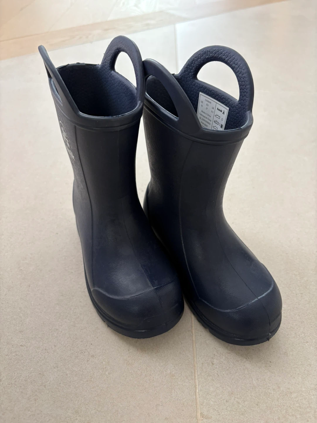 Kamik Caiman Navy Blue Rain Boots - Size US 10 - photo 2