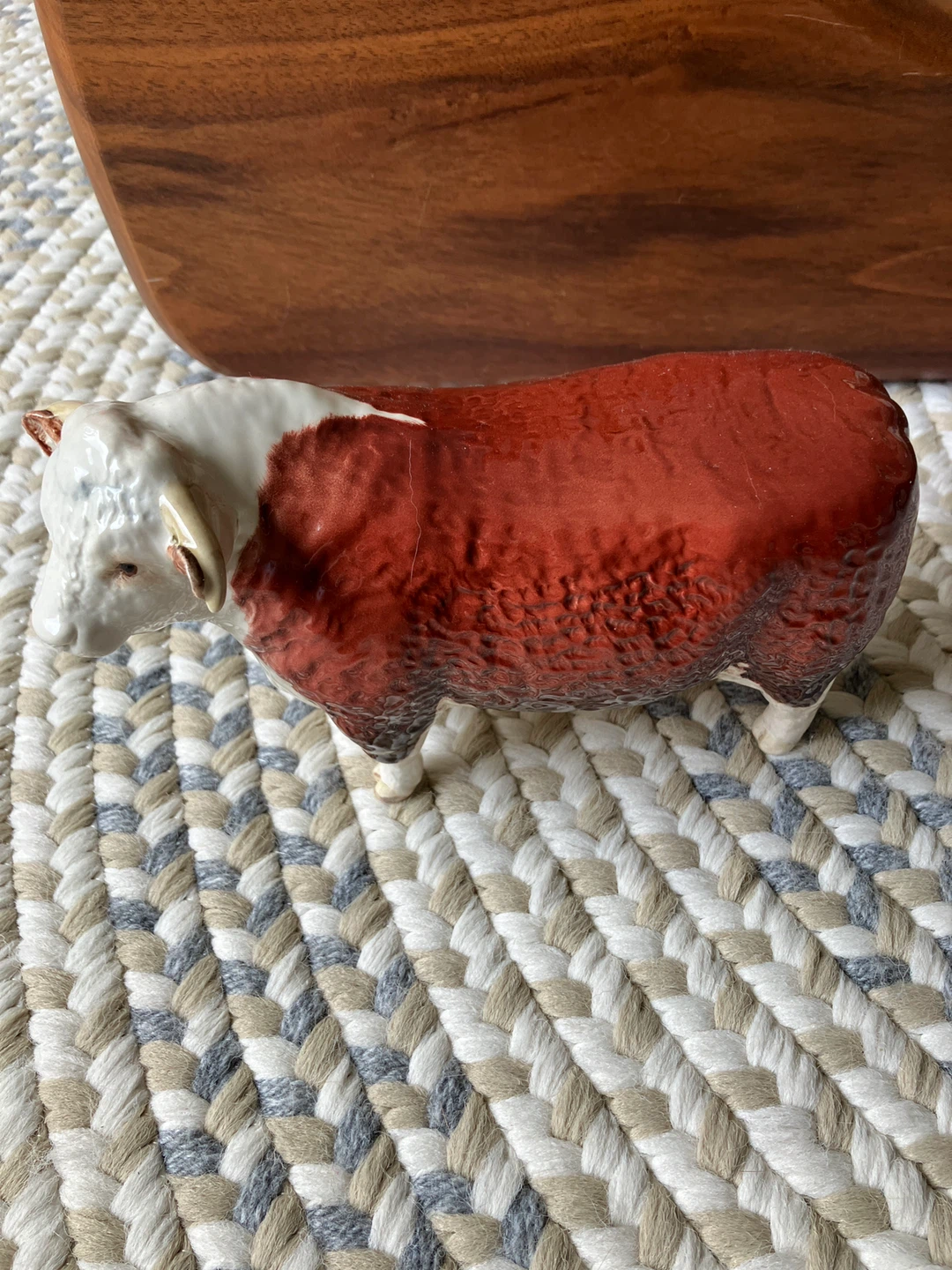 Beswick England Bull Figurine - Ch. of Champions