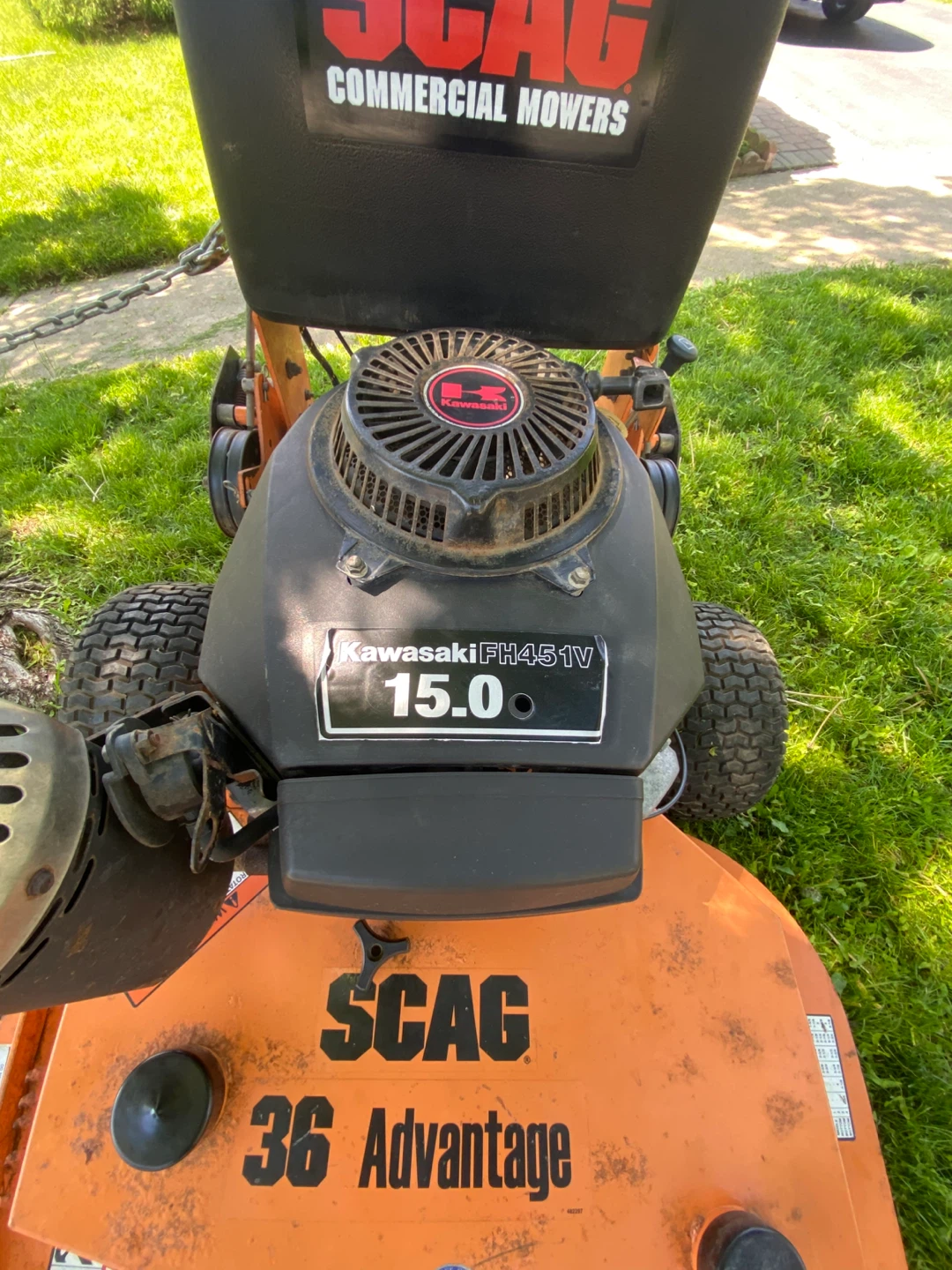 Scag 36 Advantage Commercial Zero Turn Mower