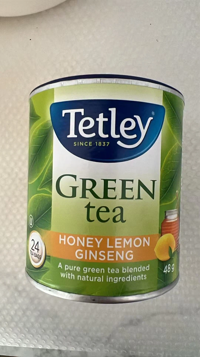 BRAND NEW Tetley Honey Lemon Ginseng Green Tea