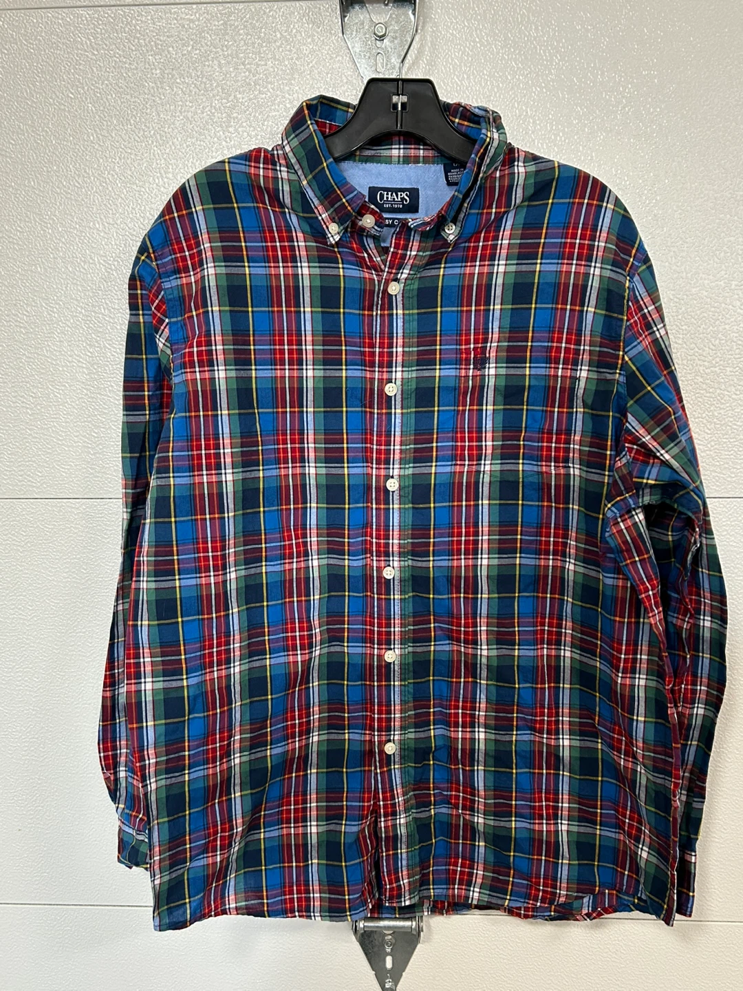 Chaps Plaid Button-Down Shirt