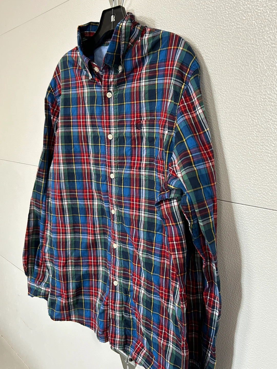 Chaps Plaid Button-Down Shirt - photo 3