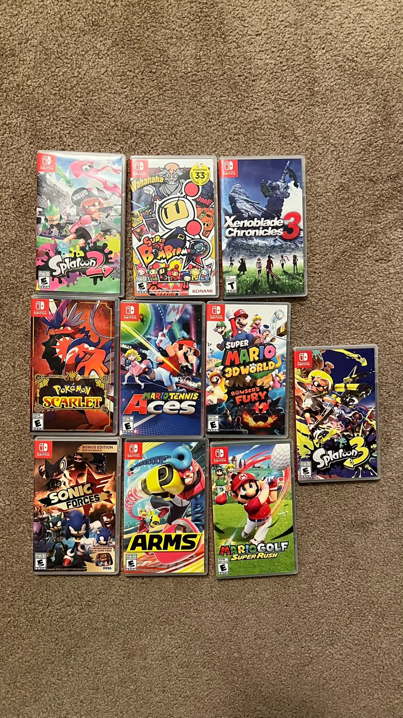 Nintendo Switch Games (prices vary)