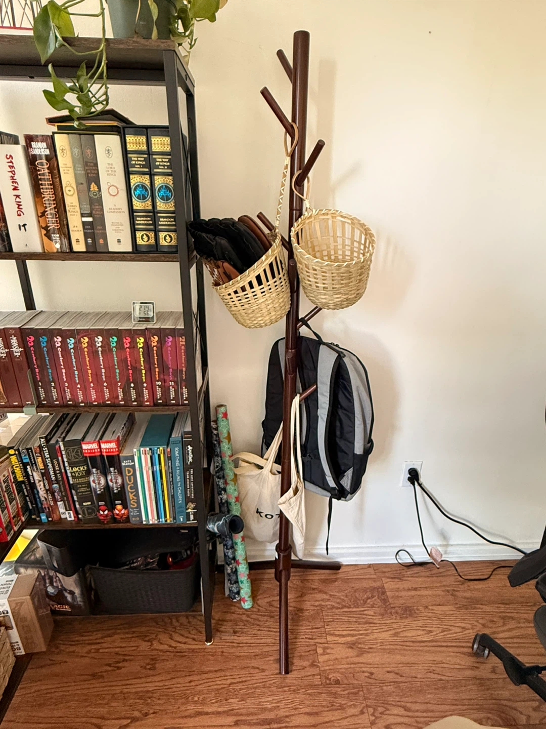 Wooden Coat Rack
