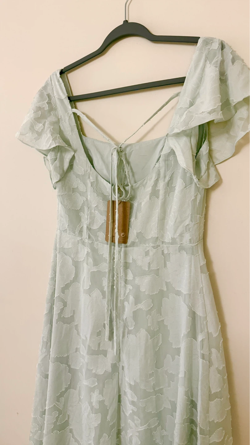 RIHOAS Mint Green Floral Midi Summer Dress (Brand New) - photo 4