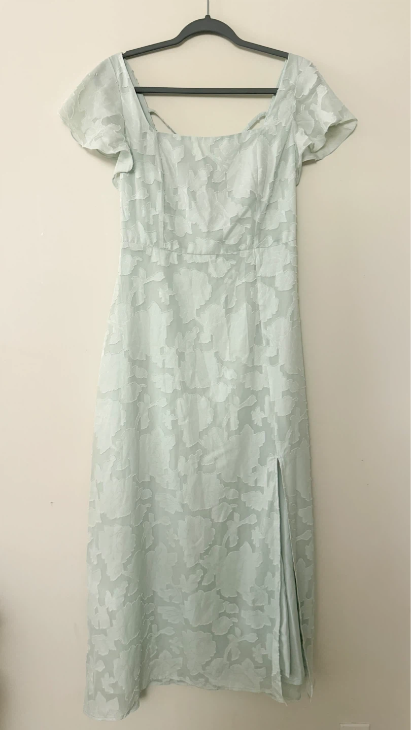 RIHOAS Mint Green Floral Midi Summer Dress (Brand New) - photo 2