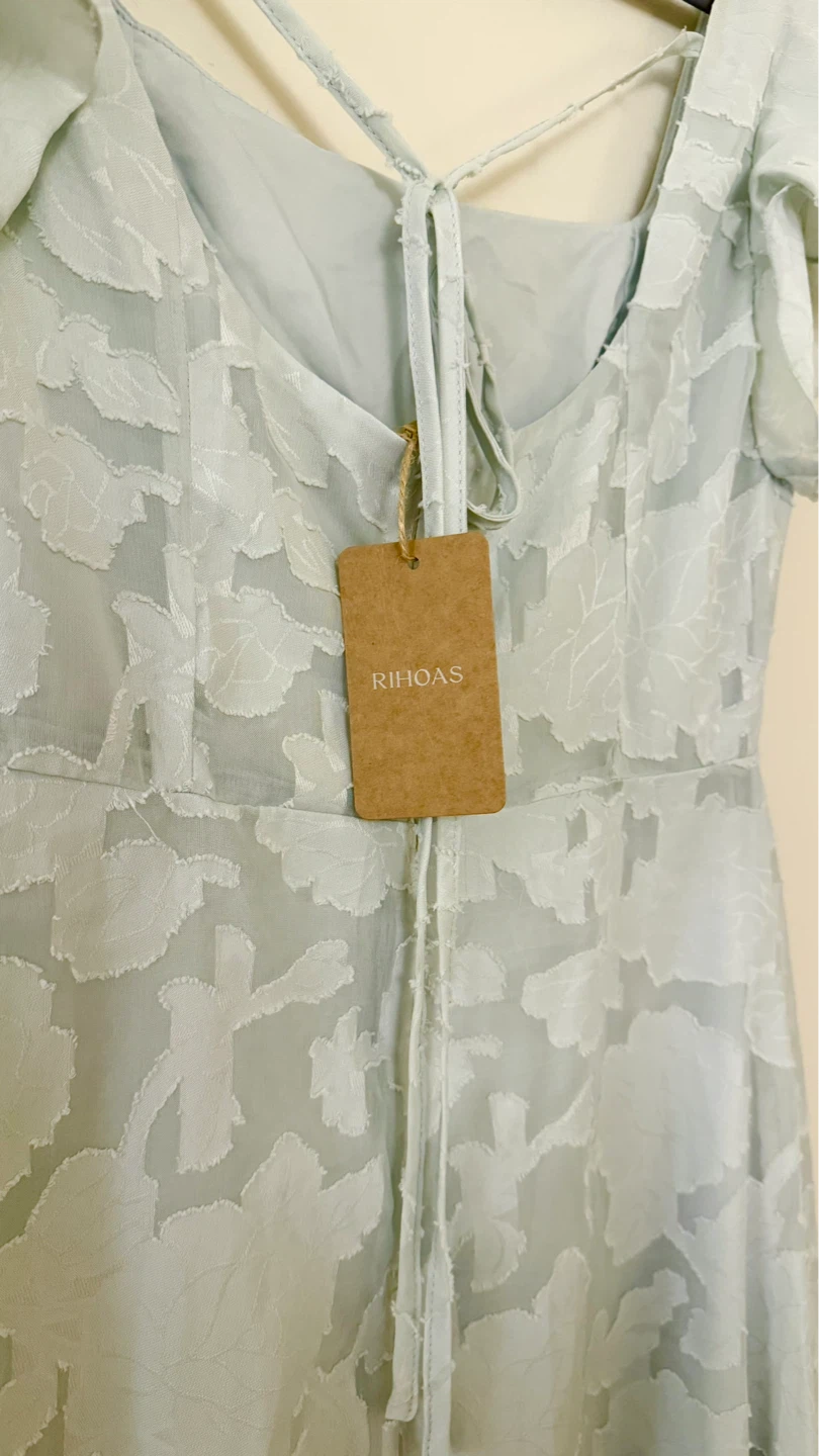 RIHOAS Mint Green Floral Midi Summer Dress (Brand New) - photo 5
