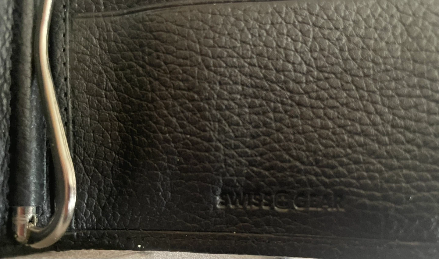 Swiss Gear 2 Black Genuine Leather Bifold Wallet with Money Clip - photo 4