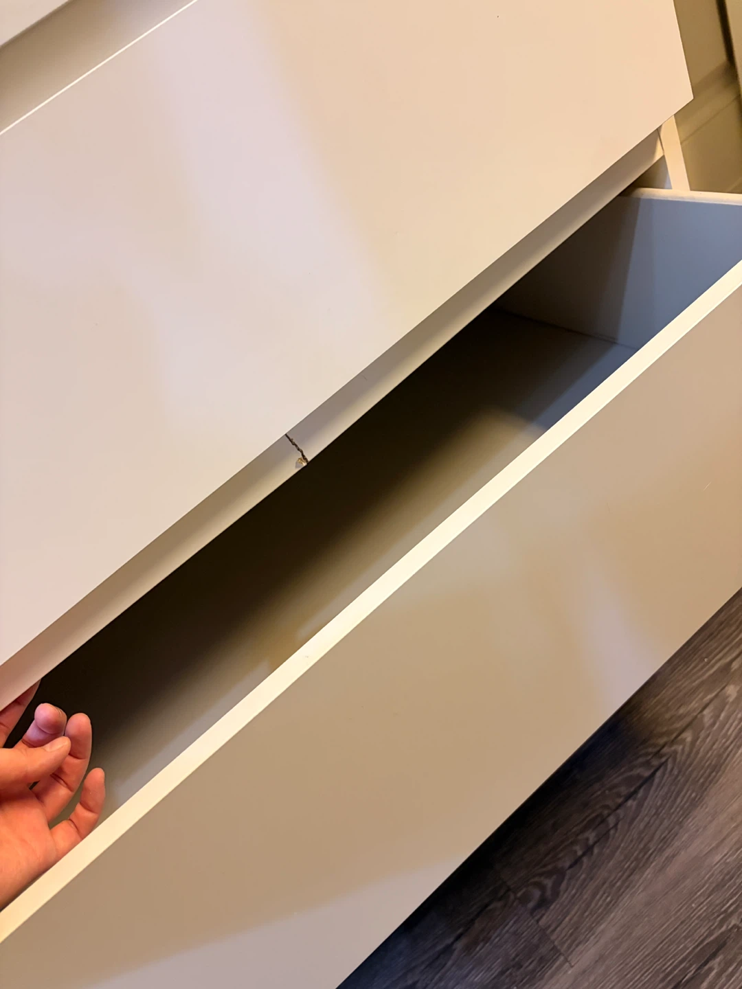 White 6-Drawer IKEA Dresser - photo 2