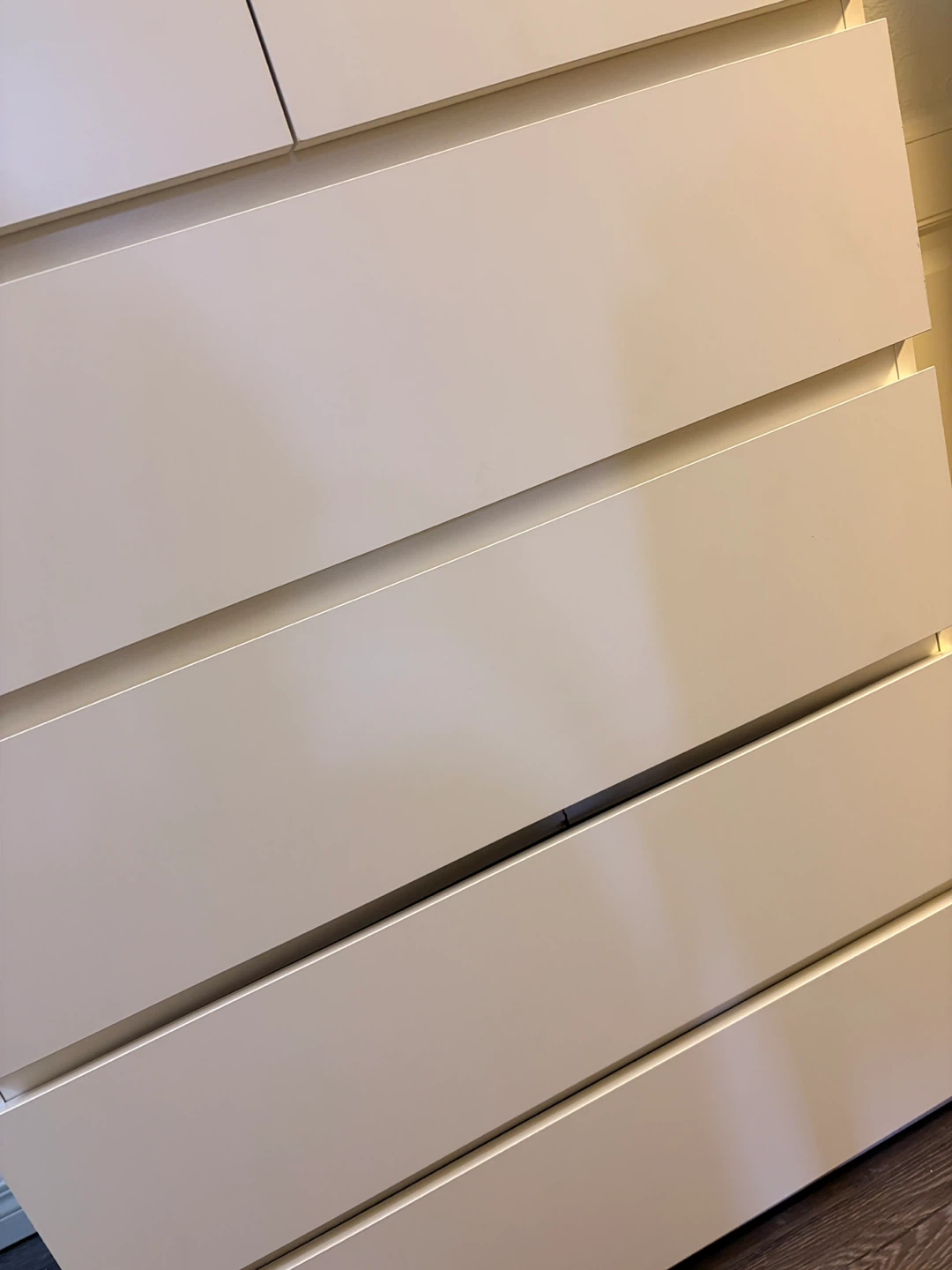 White 6-Drawer IKEA Dresser - photo 3