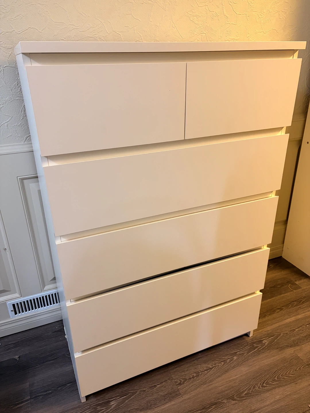 White 6-Drawer IKEA Dresser