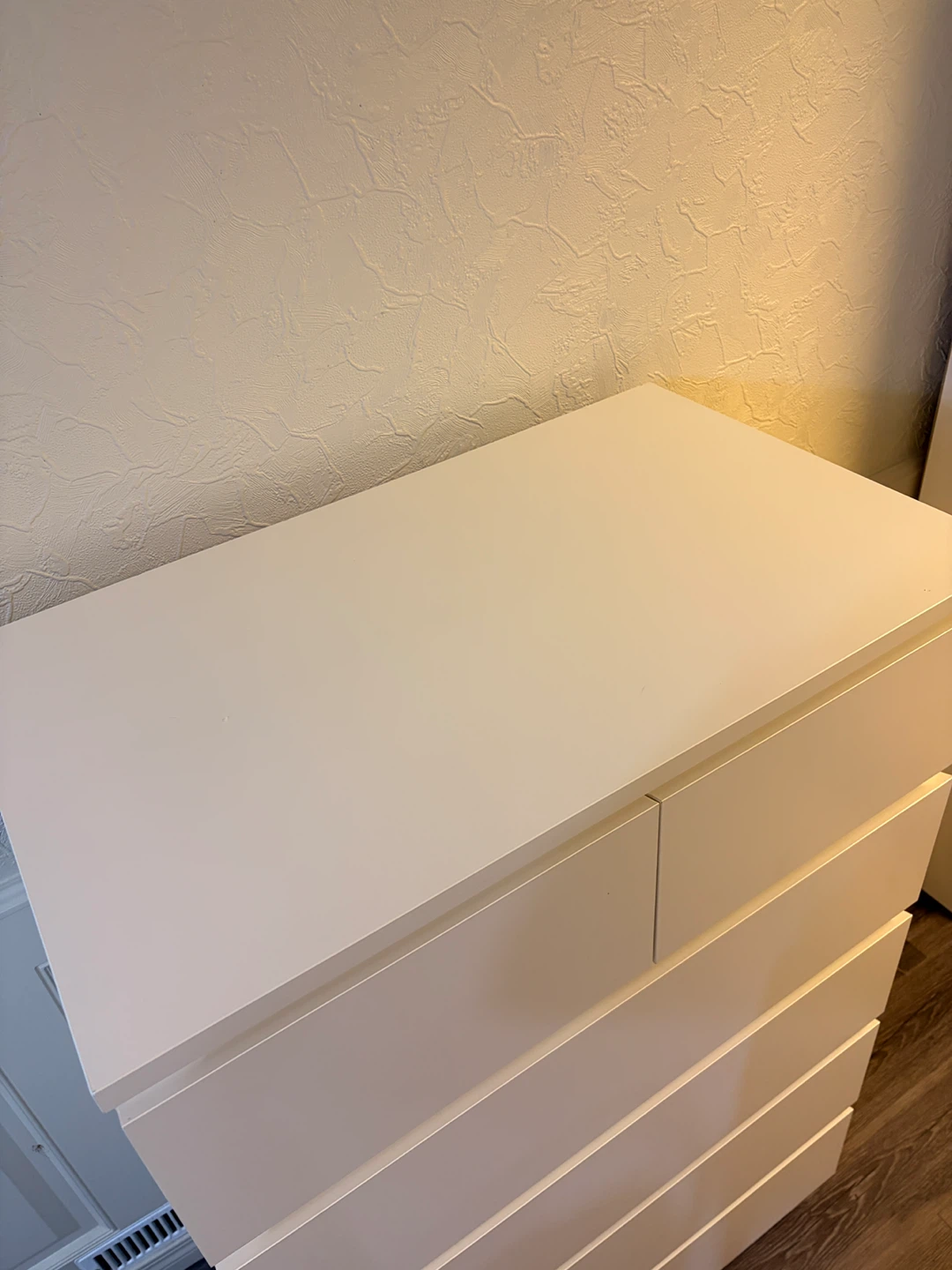 White 6-Drawer IKEA Dresser - photo 4