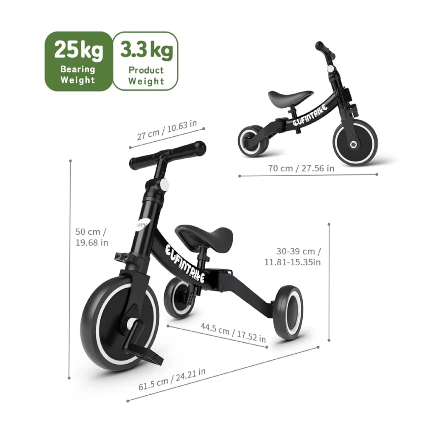 5 in 1 Toddler Bike - photo 3