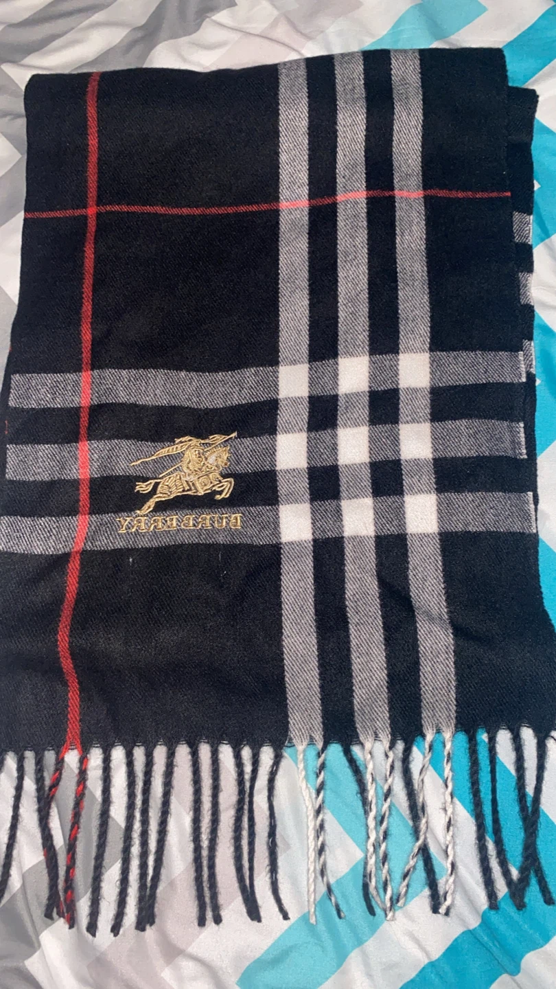 Burberry Plaid Scarf