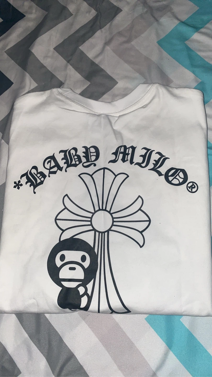 BY A BATHING APE White Graphic T-Shirt - photo 4